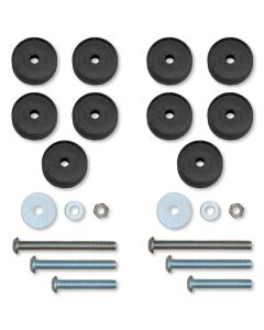Rock Krawler 07-18 Jeep Wrangler JK/JKU / 97-06 Wrangler TJ Stackable Front & Rear Bump Stop Kit - RK06105