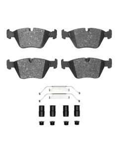DFC 01-08 BMW Z4 Front 5000 Advanced Low Metallic Brake Pads and Hardware Kit - 1552-0946-01
