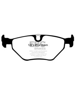 EBC 01-03 BMW 525i 2.5 (E39) Greenstuff Rear Brake Pads - DP21091