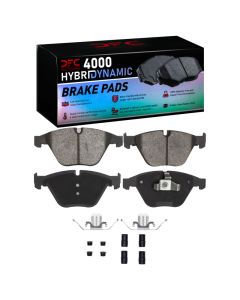 DFC 07-15 BMW X1 (USA/Canada) Front 4000 HybriDynamic Brake Pads and Hardware Kit - 4000-1260-01