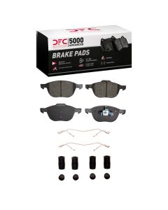 DFC 13-22 Ford C-Max Front 5000 Advanced Ceramic Brake Pads and Hardware Kit - 1553-1044-01