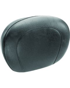 Mustang Harley Low Medallion Sissy Bar Pad (12 inch x 9 inch) - Black - 79059