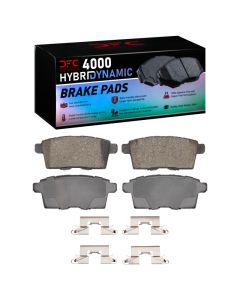 DFC 07-15 Ford Edge Rear 4000 HybriDynamic Brake Pads and Hardware Kit - 4000-1259-01