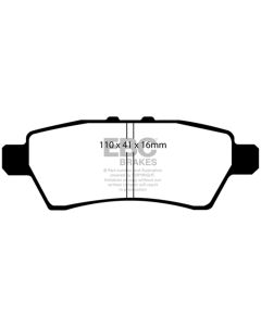 EBC 05-12 Nissan Pathfinder 4.0 Greenstuff Rear Brake Pads - DP61748