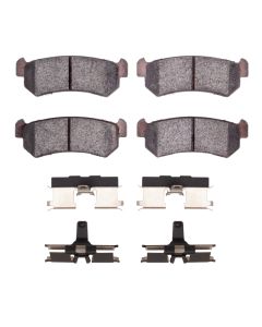 DFC 04-07 Chevrolet Optra (USA/Canada) Rear 5000 Advanced Ceramic Brake Pads and Hardware Kit - 1551-1036-01