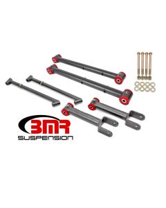 BMR 68-72 A-Body Non-Adj. Rear Suspension Kit - Black Hammertone - RSK017H