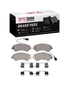 DFC 14-25 Ram ProMaster EV Front 5000 Advanced Semi Metallic Brake Pads and Hardware Kit - 1551-1842-01