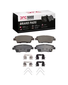 DFC 18-20 Genesis G80 Rear 5000 Advanced Ceramic Brake Pads and Hardware Kit - 1551-2100-01
