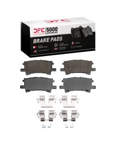 DFC 04-09 Lexus RX350 Rear 5000 Advanced Ceramic Brake Pads and Hardware Kit - 1551-0996-01