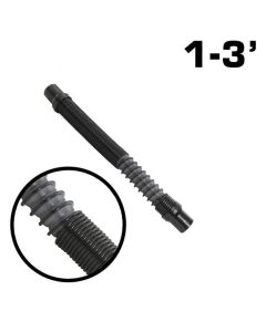 Rugged Radios 1 to 3 Ft MAC-X Expandable Ultra Flex Helmet Air Pumper System Hose by Rugged Radios - MAC-X-HOSE-12