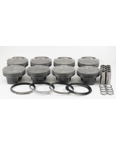 Mahle MS Piston Set of 8 Ford 5.2L Voodoo 315cid 3.710in Bore 3.661 Stk 5.9 Rod .827 Pin 7.8cc 12CR - 930258401