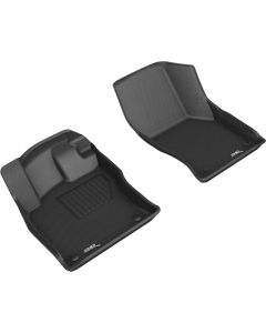 3D MAXpider 2019-2019 Volkswagen Jetta Kagu 1st Row Floormat - Black - L1VW10111509