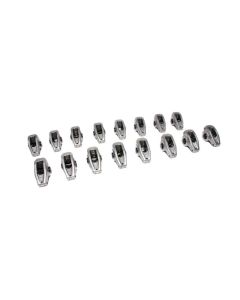 COMP Cams High Energy Aluminum Rocker Arms for Big Block Chevy 1.6 Ratio, Roller Tip, Natural Finish - 17021-16