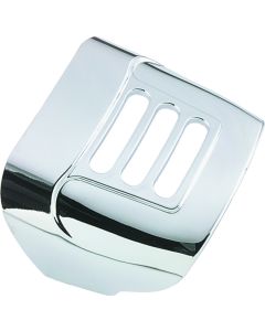 Chrome Tail Lamp Visor with Slots - Kuryakyn 8130