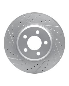 R1 16-26 Lexus Nx250 Front Left Drilled & Slotted Geo-Carbon Rotor - 830-75062L