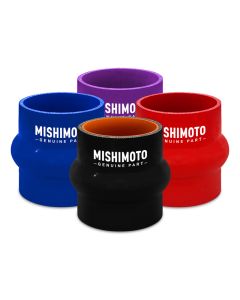 Universal Mishimoto 2.5 Black Hump Hose Coupler