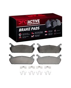 DFC 90-96 Ford Escort Rear Active Performance Pads and Hardware Kit - 1115-0458-01