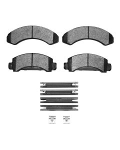 DFC 83-97 Ford Aerostar Front 4000 HybriDynamic Brake Pads and Hardware Kit - 4000-0387-01