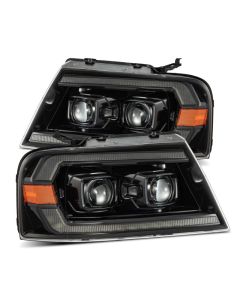 AlphaRex 04-08 Ford F150 Chrome LUXX Series Projector headlights - 880133