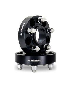 Mishimoto Wheel Spacers - 5x114.3 - 67.1 - 30 - M12 - Black - MMWS-004-300BK