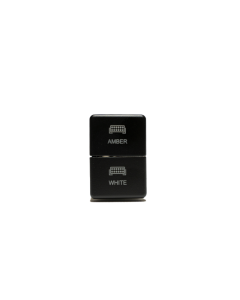 Cali Raised Dual Function Toyota Oem Style Amber & White Switch Small Style - CR2381