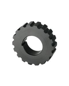 Moroso Crankshaft Pulley - Gilmer Style - 3/8in Pitch x 1/2in Wide - 18 Tooth - 97172
