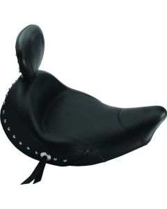 Mustang 18-21 Harley Fat Bob Tripper Fastback 1PC Seat - Black - 75709