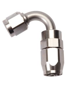 Russell Performance -6 AN Endura 120 Degree Full Flow Swivel Hose End (With 9/16in Radius) - 613401