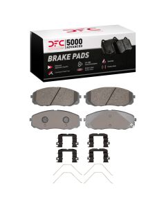 DFC 15-21 Kia Sedona Front 5000 Advanced Ceramic Brake Pads and Hardware Kit - 1551-2408-01