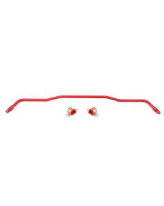 BMR 15-22 S550 Mustang Sway Bar Kit Rear Hollow 22mm Non-Adjustable Red - SB762R