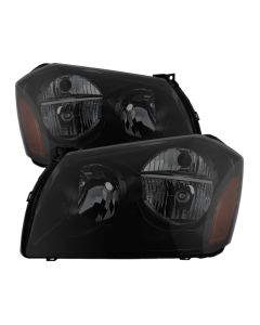xTune Dodge Magnum 05-07 Crystal Headlights Black Smoked HD-JH-DMAG05-AM-BSM - 9033414