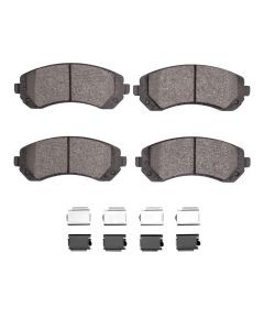 DFC 01-07 Buick Rendezvous Front 5000 Advanced Semi Metallic Brake Pads and Hardware Kit - 1551-0844-01
