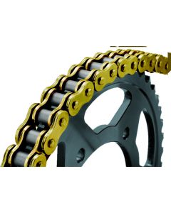 Premium BikeMaster 428Hx120 Gold Chain - Durable & Stylish