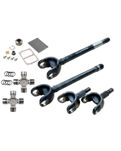 Revolution Gear & Axle 2018+ Jeep Wrangler JL & JT Chromoly Discovery Series Front Axle Kit w/FAD - DC-D44-JLJT-2PC-FAD