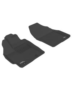 3D MAXpider 2010-2011 Toyota Prius Kagu 1st Row Floormat - Black - L1TY04011509