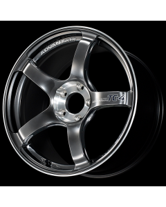Advan TC-4 SE 15x8.0 / +35 Offset / 4-100 / 63mm Bore / Racing Hyper Black & Diamond Cut - YADS5G35AHBF
