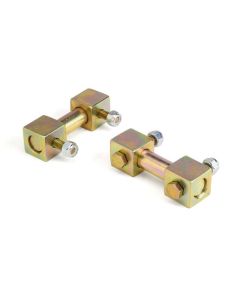 JKS Manufacturing Jeep Wrangler TJ/LJ Lower Shock Bar Pin Eliminator - Front - JKS9603