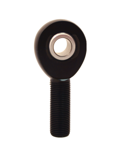 QA1 A Series Endura Rod End - Male/Left Hand - .5in Bore x 5/8-18 - Black Aluminum - AML8-10BK