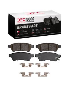 DFC 05-25 Nissan Frontier Rear 5000 Advanced Ceramic Brake Pads and Hardware Kit - 1551-1100-01