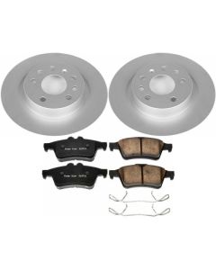 Power Stop 03-11 Saab 9-3 Rear Z23 Evolution Sport Coated Brake Kit - CRK981