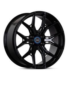 Vossen HF6-4 22x10 Gloss Black Wheel - Super Deep