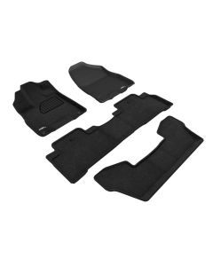 3D Maxpider 17-20 Acura MDX 6-Seat Elegant Black R1 R2 R3 - L1AC01004709