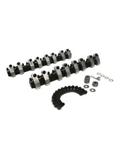 COMP Cams Shaft Rocker Arms for Pontiac V8 1967-1981, Steel Construction, Black Finish, 1.65 Ratio - 1518CPG