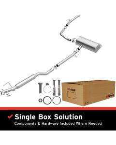BRExhaust 17-20 Toyota Sienna 3.5L Direct-Fit Replacement Exhaust System - 106-0997