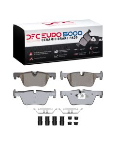 DFC 12-21 BMW 328i Rear Euro 5000 Ceramic Brake Pads and Hardware Kit - 1600-1613-01
