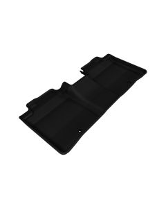 3D MAXpider 2013-2018 Lexus ES/ES Hybrid Kagu 2nd Row Floormats - Black - L1LX02721509
