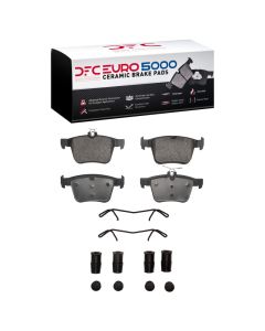 DFC 15-25 Audi A3 Quattro Rear Euro 5000 Ceramic Brake Pads and Hardware Kit - 1600-1761-02