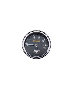Russell Performance 15 psi fuel pressure gauge (Non liquid-filled) - 650350