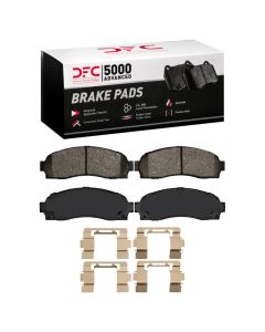 DFC 02-12 Chevrolet Equinox Front 5000 Advanced Ceramic Brake Pads and Hardware Kit - 1551-0833-01