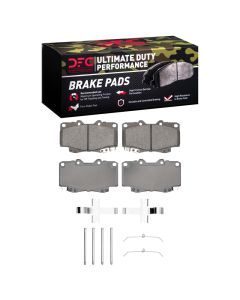 DFC 95-04 Toyota Tacoma Front Ultimate Duty Performance Brake Pads and Hardware Kit - 1400-0436-01